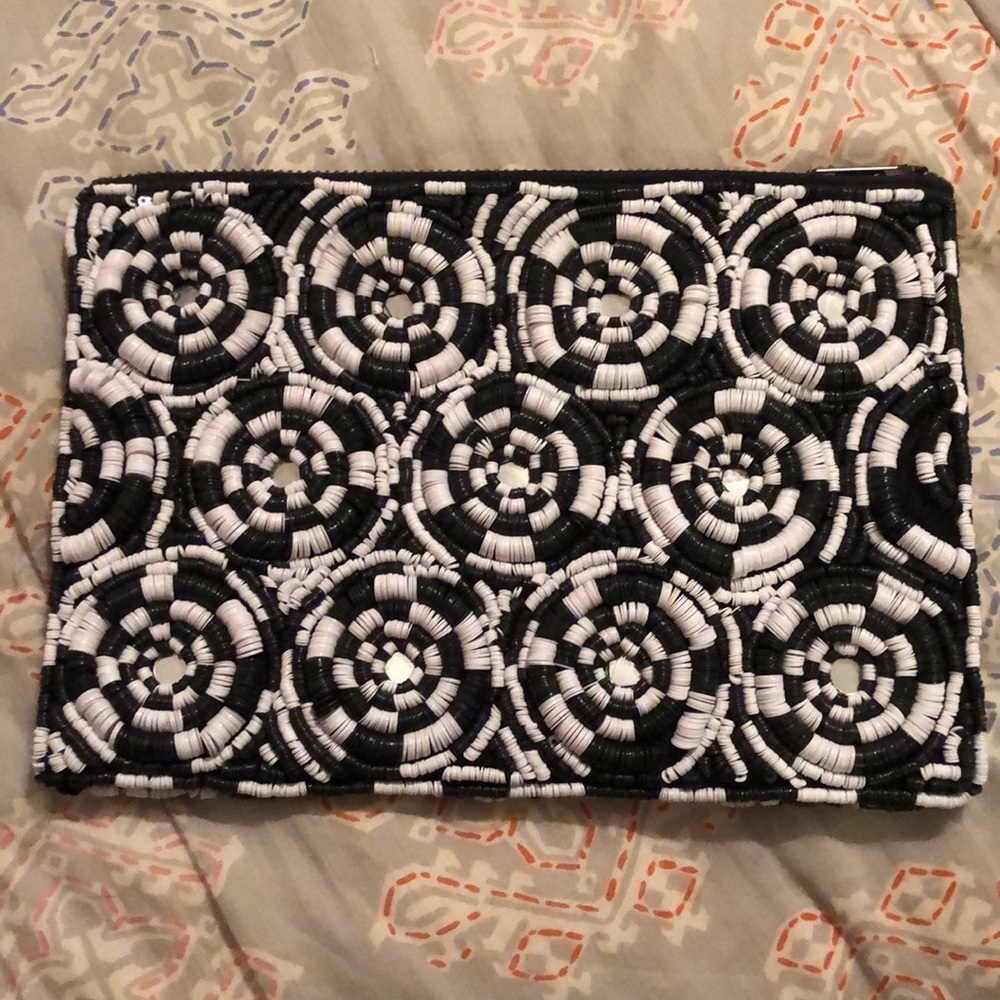 Anthropologie beaded clutch
